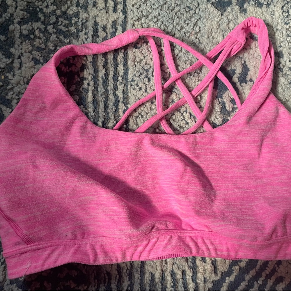 Victoria's Secret Pink Strappy Sports Bra